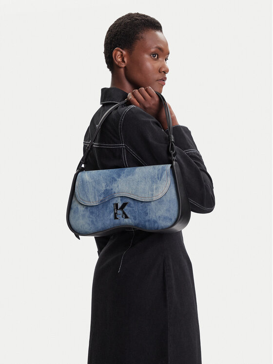Karl Lagerfeld Jeans Karl Lagerfeld Jeans Rankinė A3W30216 Tamsiai mėlyna