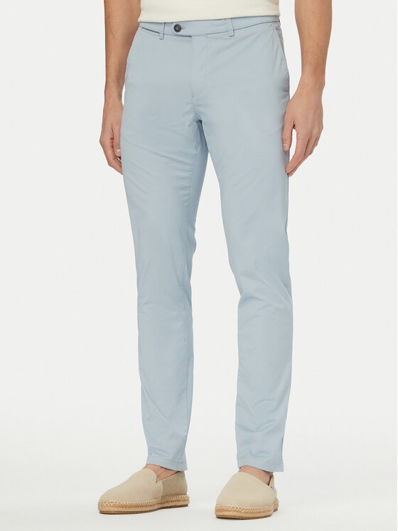 Bugatti Bugatti Pantaloni chino 4220-16301E Azzurro chiaro Regular Fit