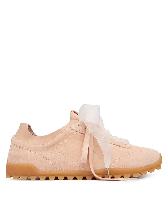 Calvin Klein Calvin Klein Sneakers Low Profile Run Mg Sue Db Laces HW0HW03150 Hellrosa