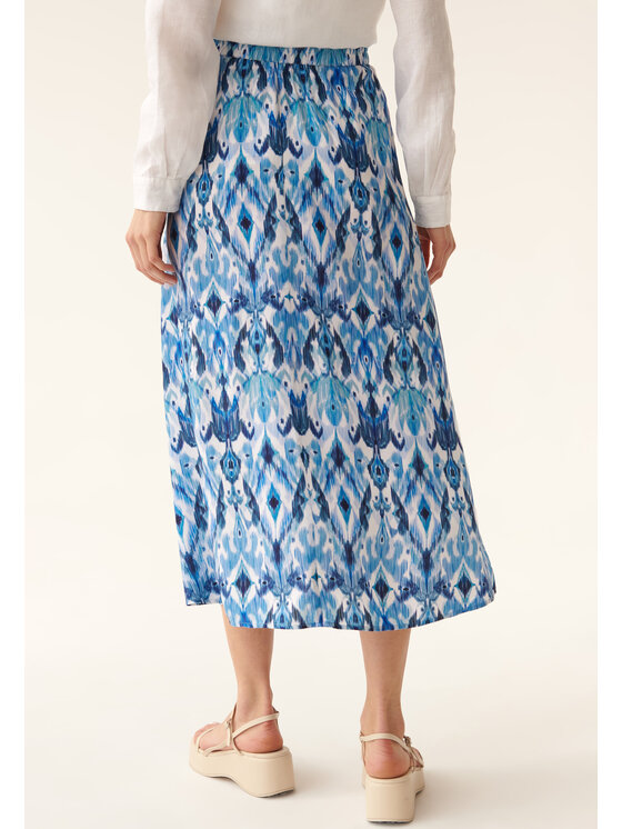 TATUUM TATUUM Spódnica midi SAND 4 Kolorowy A-Line Fit
