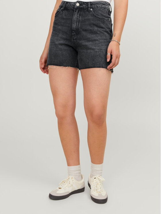 JJXX JJXX Pantaloni scurți de blugi 12227837 Gri Straight Fit