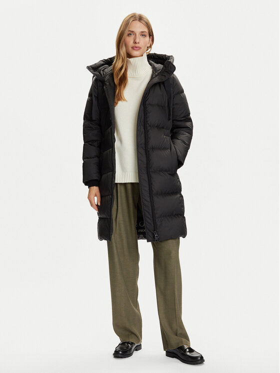 Marc O'Polo Marc O'Polo Zimski kaput 509 0329 71095 Crna Regular Fit