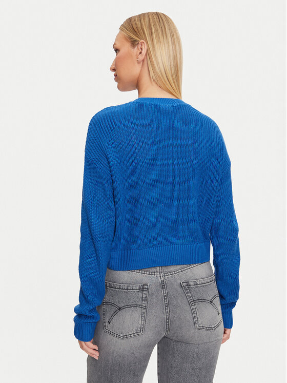 Noisy May Noisy May Džemper Maysa 27021536 Plava Relaxed Fit