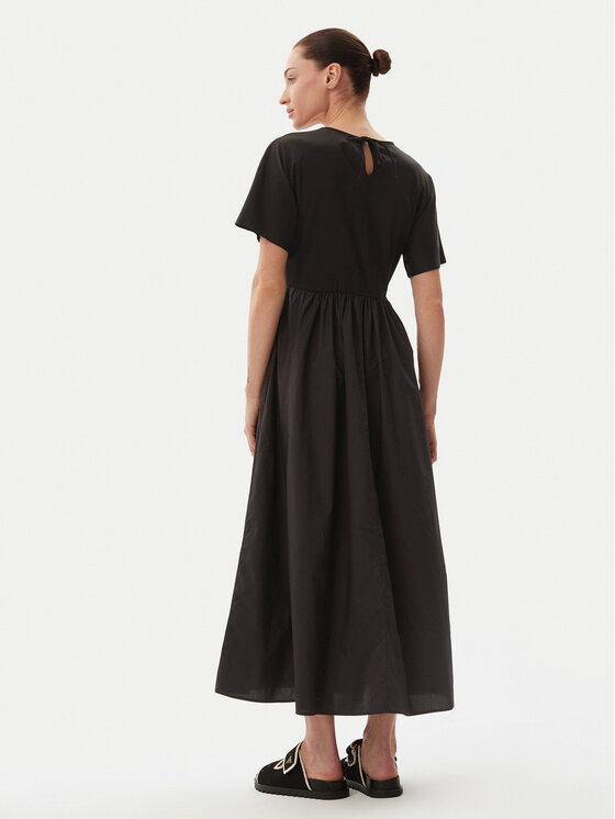 Weekend Max Mara Weekend Max Mara Sukienka codzienna Brozno 2515621082 Czarny Relaxed Fit