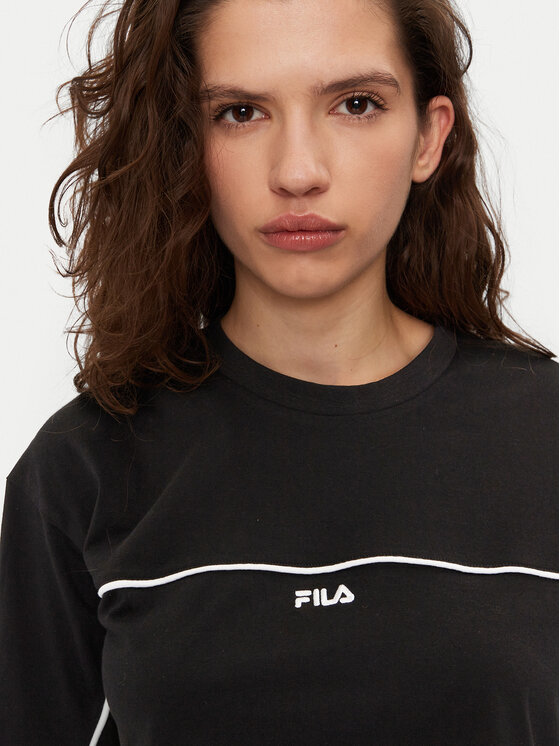 Fila Fila Tričko Loobu FAW0908 Čierna Regular Fit