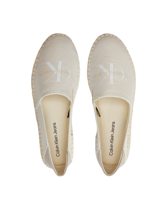 Calvin Klein Jeans Calvin Klein Jeans Espadrilles Espadrille Ml Btw YW0YW01376 Ekru