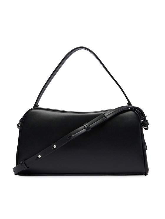 Calvin Klein Calvin Klein Дамска чанта Emblem Trio Top Handle Camera Ba LV04F3370G Черен