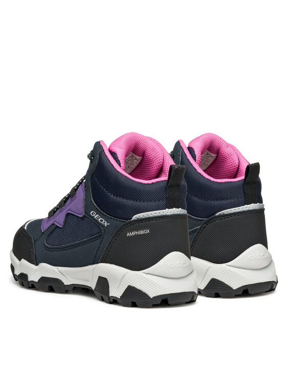 Geox Geox Trekkingi J Magnetar G. B Abx J464LB 050FU C4267 S Granatowy