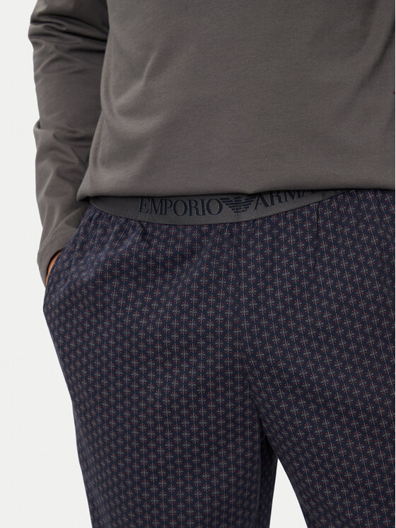 Emporio Armani Underwear Emporio Armani Underwear Piżama 111791 4F567 28844 Szary Regular Fit