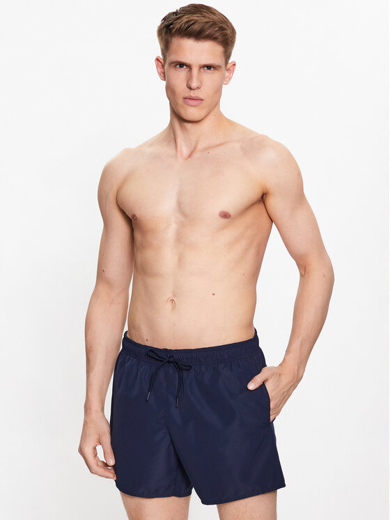 Lacoste Lacoste Szorty kąpielowe MH6270 Granatowy