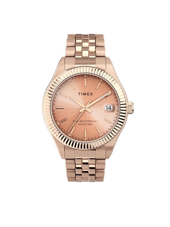 timex uhr gold