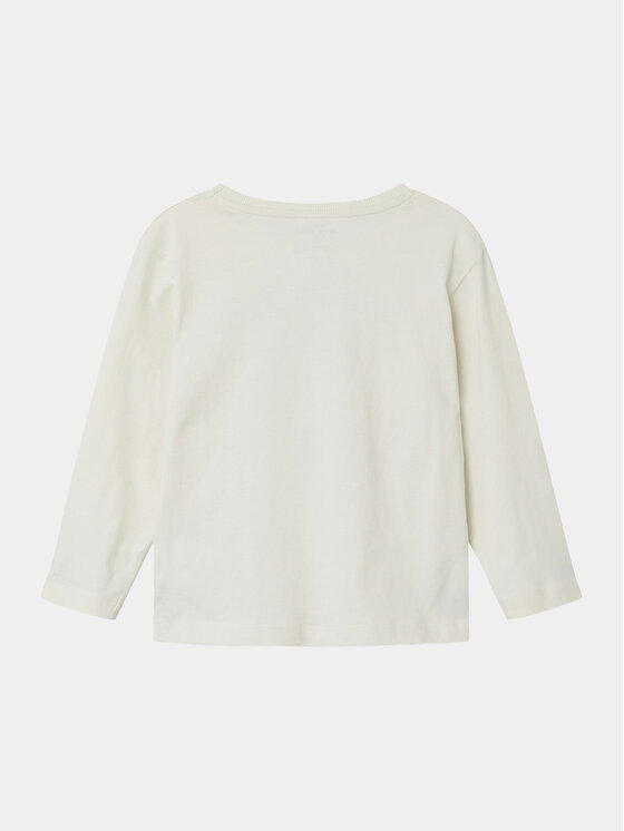 NAME IT NAME IT Bluse Vagno 13224977 Écru Regular Fit