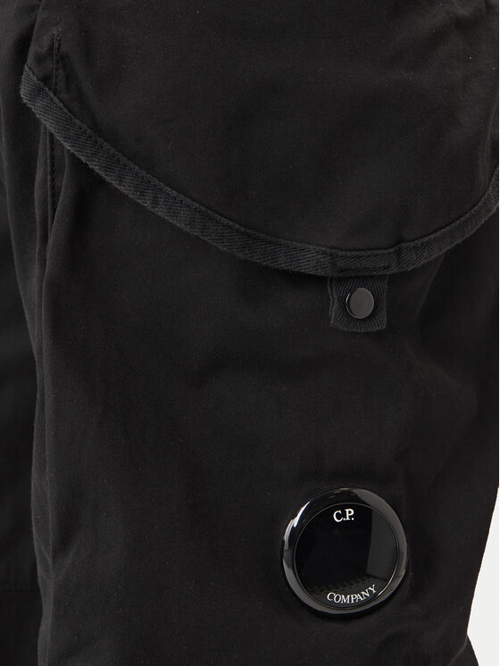 C.P. Company C.P. Company Штани з тканини RSCMPA744A005694G Чорний Regular Fit