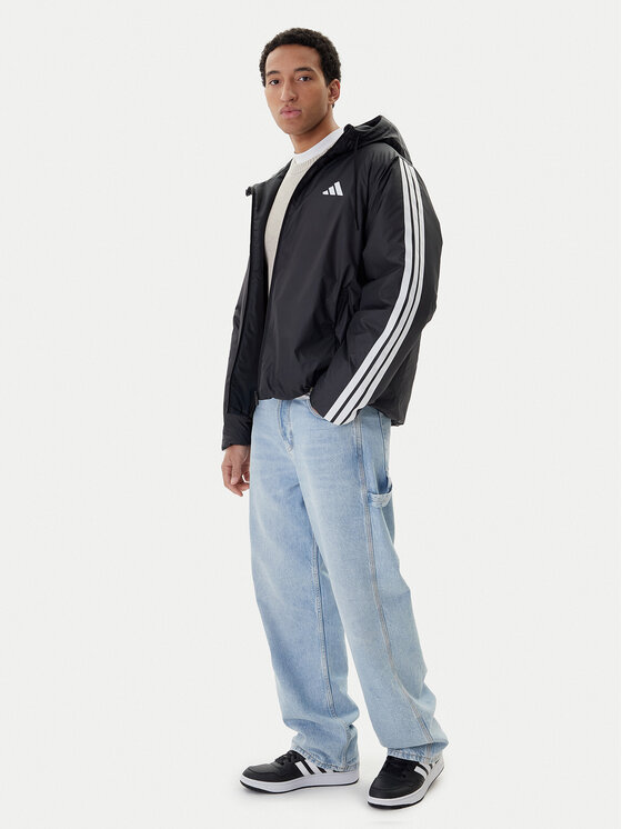 adidas adidas Зимно яке Essentials Climawarm 3-Stripes JM4042 Черен Regular Fit