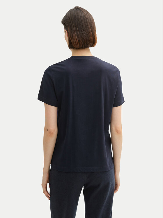 Tom Tailor Tom Tailor Póló 1043104 Sötétkék Regular Fit
