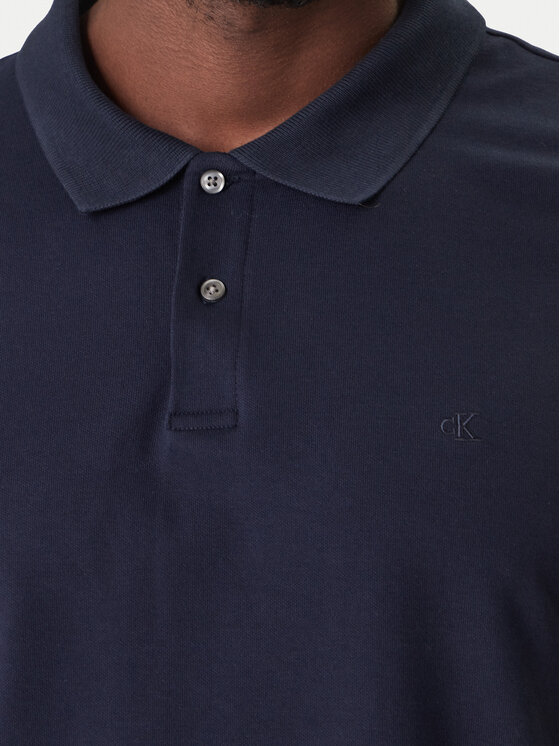 Calvin Klein Calvin Klein Polo LV04LC254G Tumši zils Slim Fit