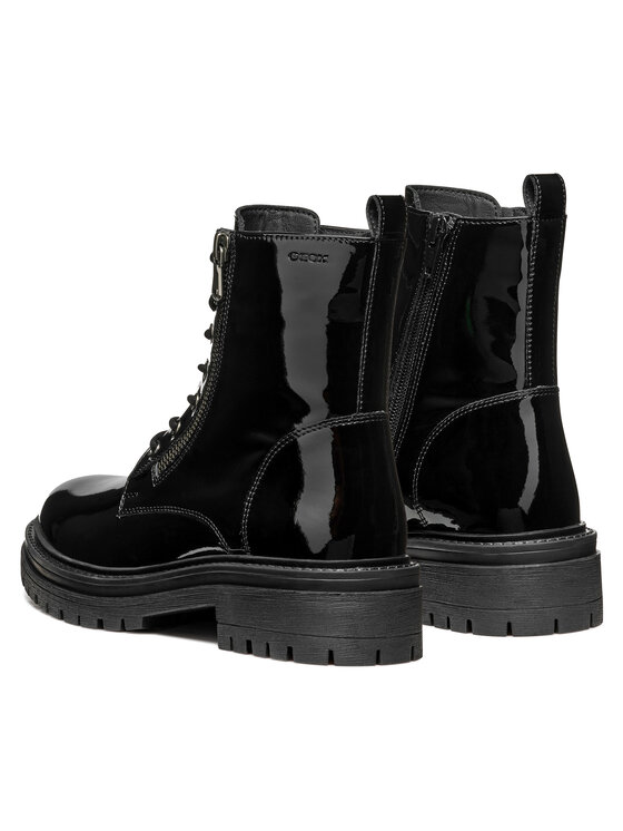 Geox Geox Polokozačky D Iridea D16HRF 00066 C9999 Černá