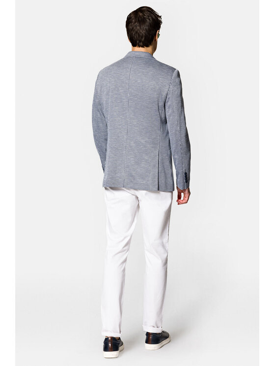 Lancerto Lancerto Marynarka Archidona MA131123000014 Niebieski Slim Fit