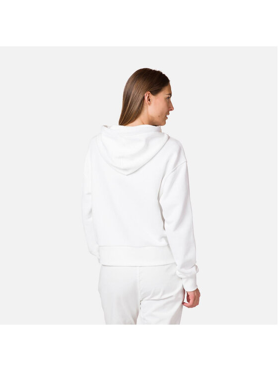 Rossignol Rossignol Bluza W Rossi Comfy Hoodie Biały Regular Fit