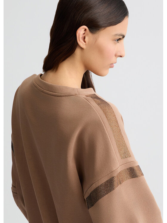 Liu Jo Liu Jo Felpa TA5048FS000X0675 Marrone Regular Fit