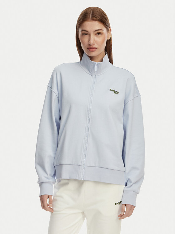 Lacoste Lacoste Mikina SF0040 Světle modrá Relaxed Fit