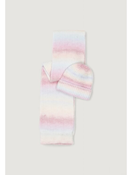 Pieces Pieces Set berretto e sciarpa Pcjennifer Hood/Scarf Set Rosa