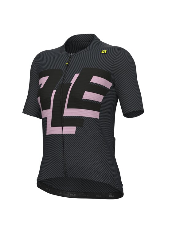 Alé Cycling Alé Cycling Koszulka rowerowa PR-E Multiverso Czarny Fitted Fit