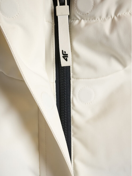 4F 4F Kurtka puchowa CITY JACKETS Beżowy Regular Fit