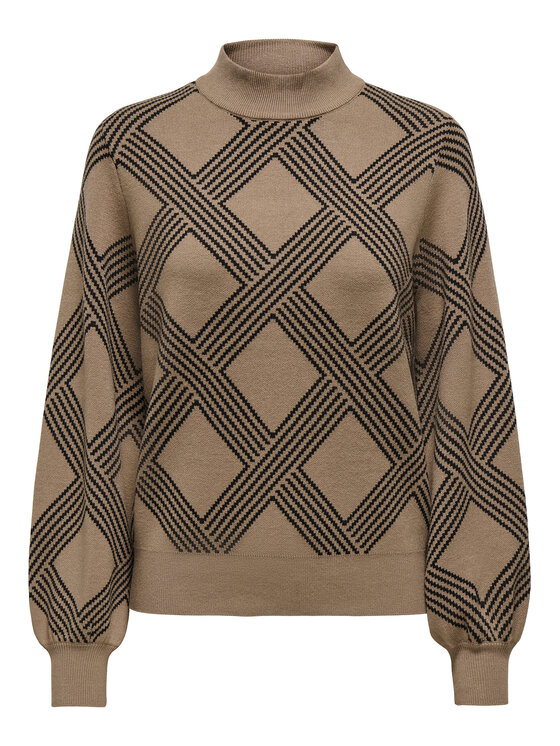 ONLY ONLY Поло Anny 15327635 Бежов Regular Fit