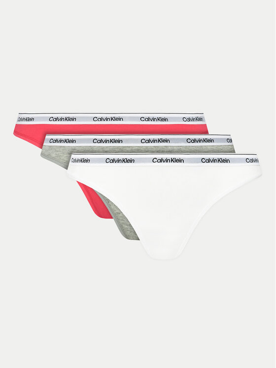 Calvin Klein Underwear 3 stringu pāru komplekts 000QD5209E Daudzkrāsains