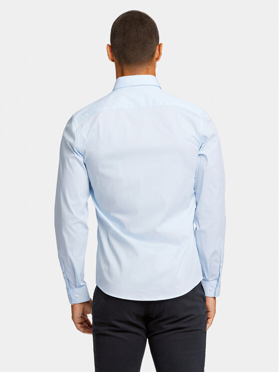 Lindbergh Lindbergh Košulja 30-203172 Svijetloplava Slim Fit