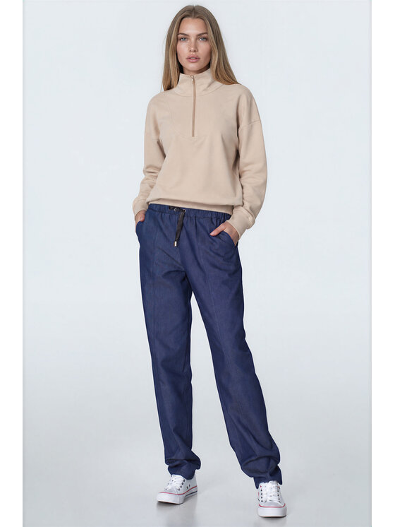 NIFE NIFE Spodnie materiałowe SD166 Loose Fit