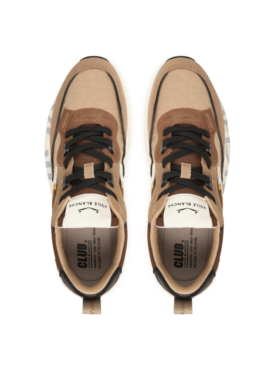 Voile Blanche Voile Blanche Sneakers Club01. 2017465-14 Braun