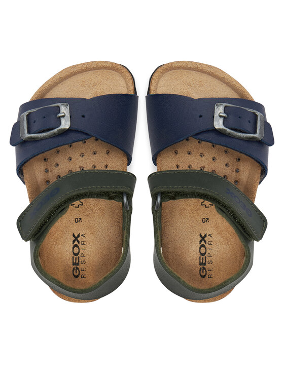 Geox Geox Sandale B Sandal Chalki Boy B922QA 000BC C3024 M Zelena