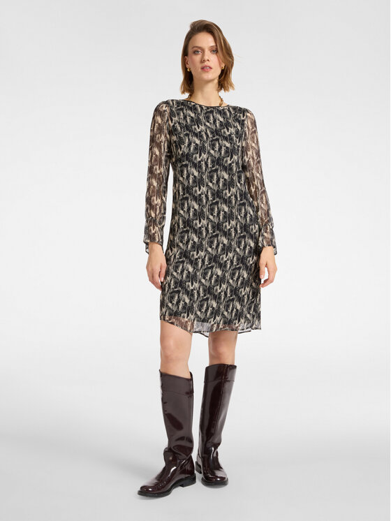 Elena Mirò Elena Mirò Vestito da giorno 7450P100259N001 Nero Regular Fit