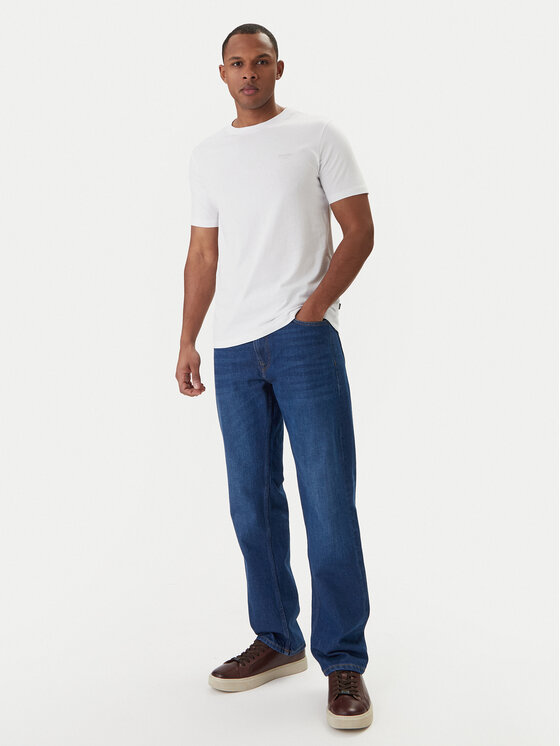 JOOP! Jeans JOOP! Jeans T-Shirt 15 Jjj-32Alphis 30025786 Biały Regular Fit