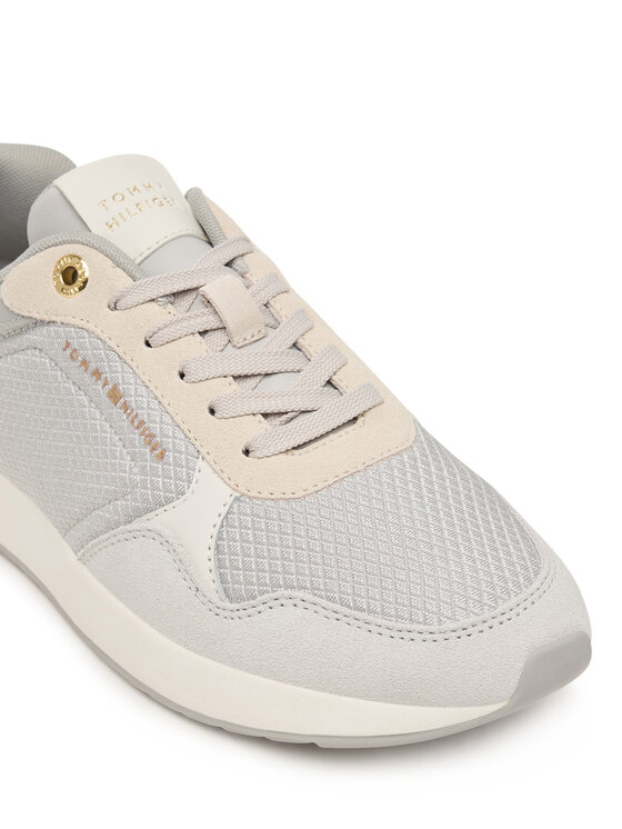 Tommy Hilfiger Tommy Hilfiger Αθλητικά Th Retro Runner FW0FW09690 Ανοιχτό γκρι