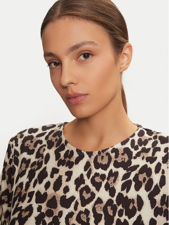 Gina Tricot Gina Tricot Haljina za svaki dan 24447 Smeđa Regular Fit