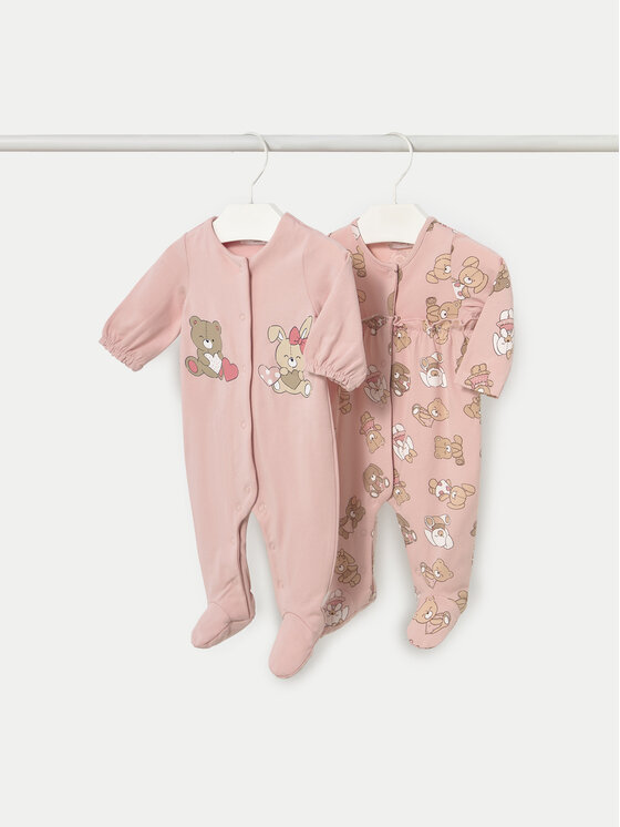 Mayoral Mayoral Set di 2 tutine 1750 Rosa