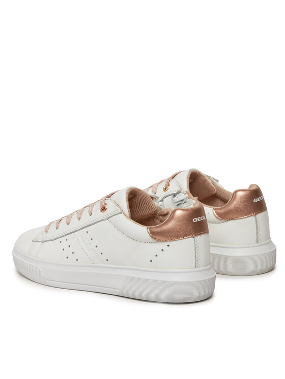 Geox Geox Tenisice J Nettuno Girl J45GCB 08554 C1Z8W S Bijela
