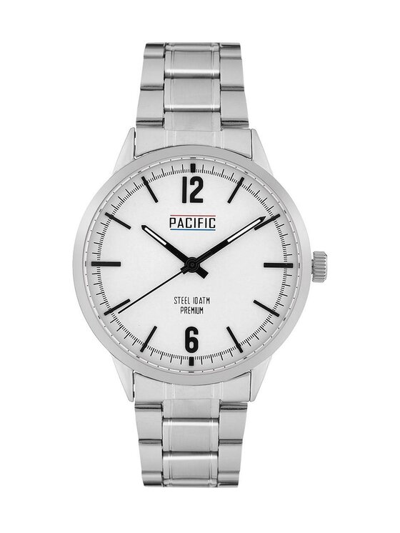Zegarek Pacific, Srebrny, PC00389