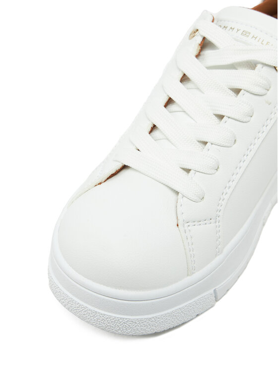 Tommy Hilfiger Tommy Hilfiger Αθλητικά Low Cut Lace-Up Sneaker T3X9-33857-1355 M Λευκό