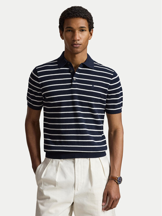 Polo Ralph Lauren Tricou polo 710B17976001 Bleumarin Regular Fit