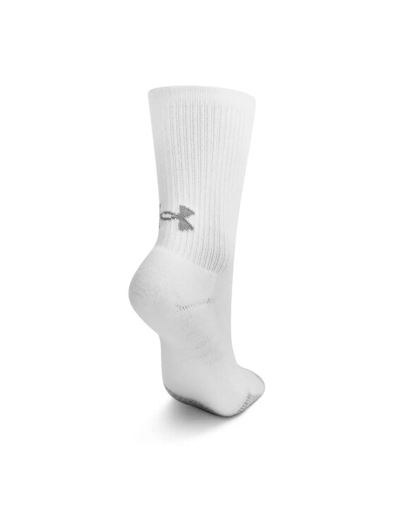 Under Armour Under Armour Skarpety Wysokie Dziecięce Heatgear 3pk Crew Yth Biały