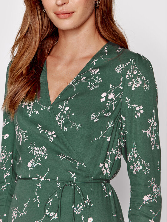 Samsøe Samsøe Samsøe Samsøe Vasaras kleita Britt F22200187 Zaļš Regular Fit