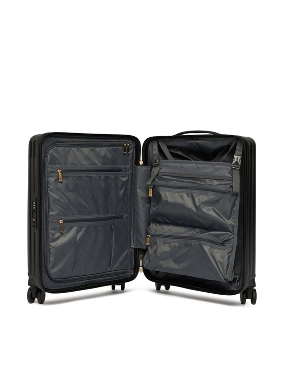 Guess Guess Kofer za kabinu Centennial Travel TWHN96 75983 Crna