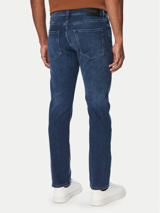 BOSS BOSS Jeansy Delaware 50557490 Granatowy Slim Fit