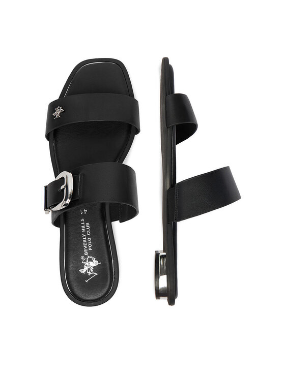 Beverly Hills Polo Club Beverly Hills Polo Club Klapki EO-R26SS09144-01 Czarny