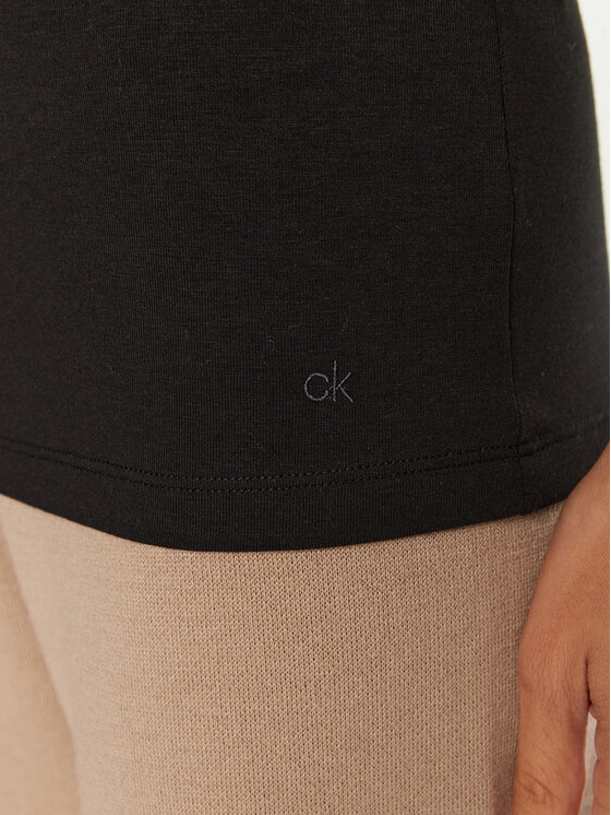 Calvin Klein Calvin Klein Bluzka K20K207744 Czarny Regular Fit