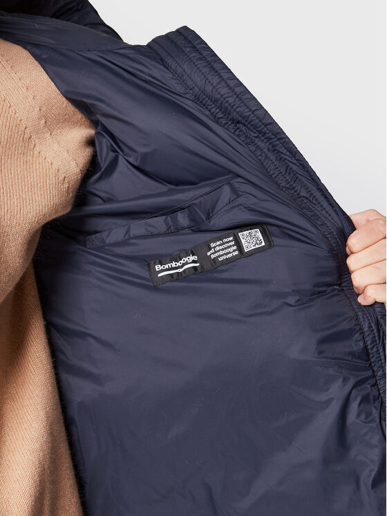 Bomboogie Bomboogie Pūkinė striukė CW 6630 T MNA Tamsiai mėlyna Regular Fit